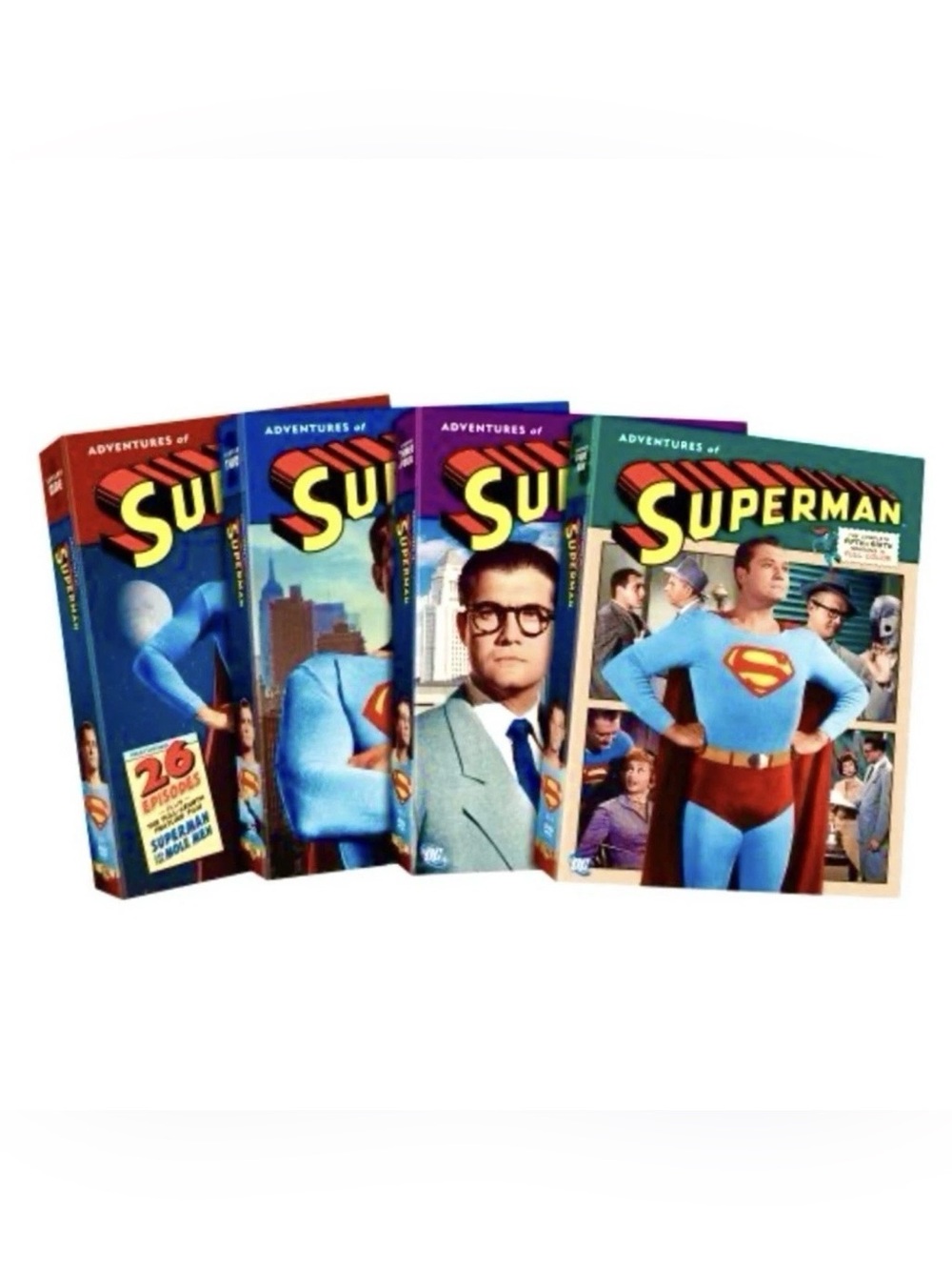 Adventures Of Superman: The Complete Series (DVD, 1952, 20-Disc Set)